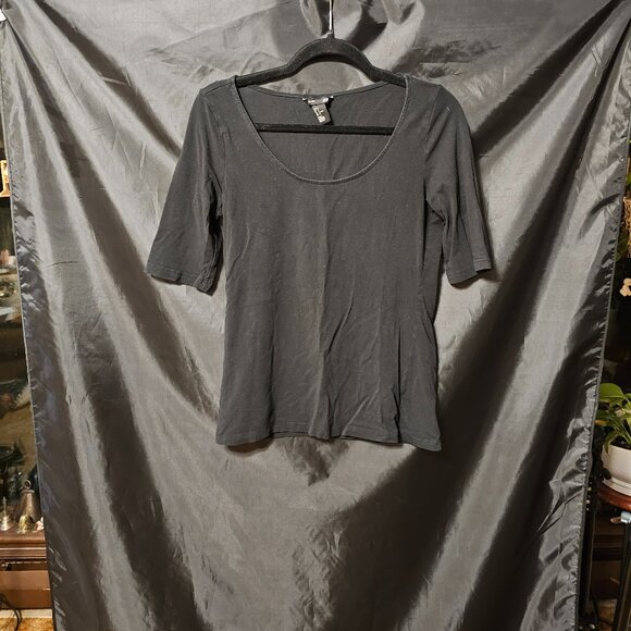 H & M Basic black tee. Size M - Picture 1 of 4